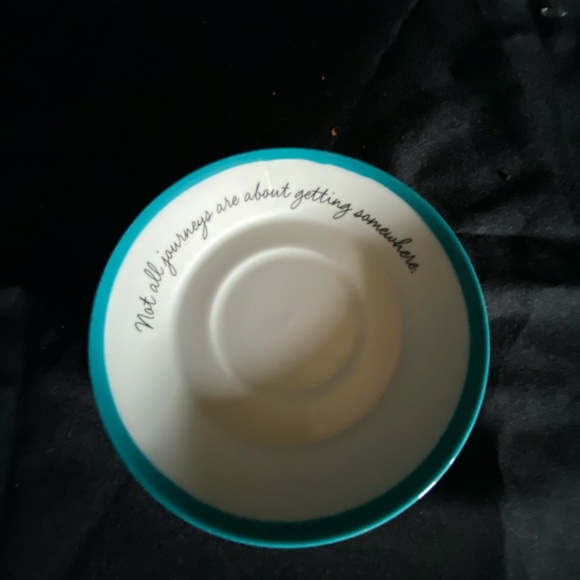 Hallmark Mug and Saucer Set "Not all Journeys Are About GettingSomehwere. - Picture 7 of 12